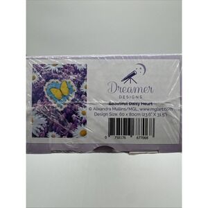 Dreamer Designs Diamond Painting 60x80cm  Or 23x31" New Daisy Heart‎